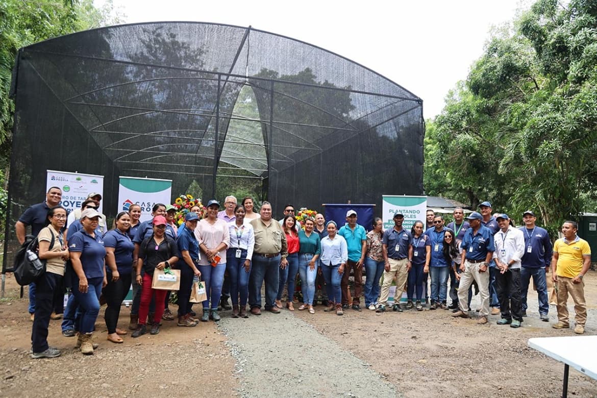 Casa Propia y Ministerio del Ambiente inauguran Vivero de Tapagra